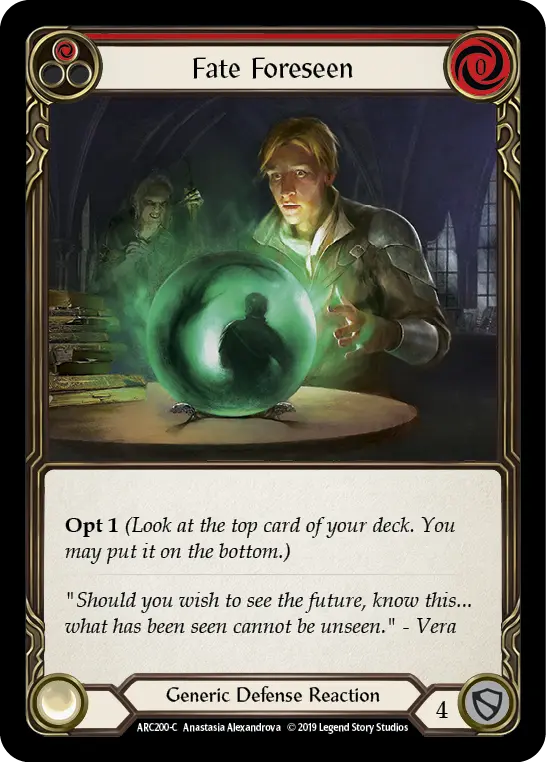 Fate Foreseen — Arcane Rising — Rainbow Foil