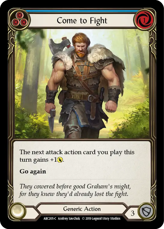Come to Fight — Arcane Rising — Rainbow Foil