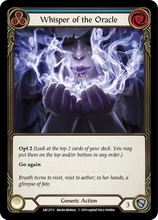 Whisper of the Oracle — Arcane Rising — Rainbow Foil