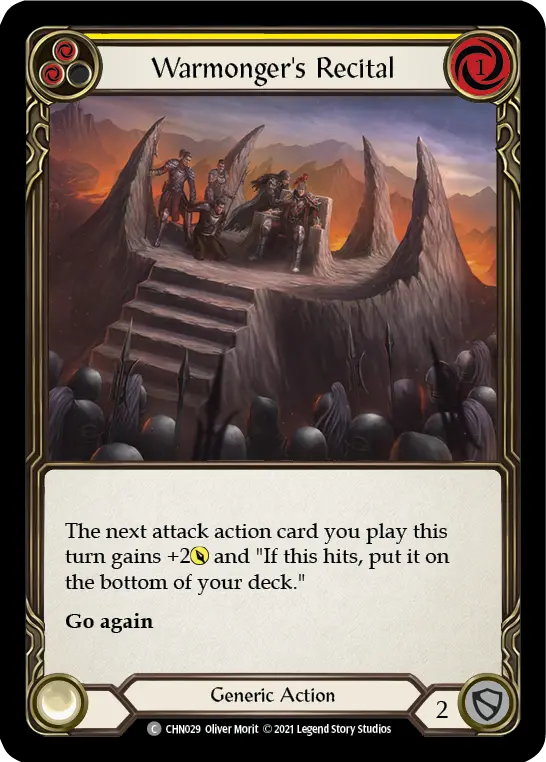 Warmonger's Recital