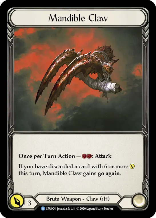 Mandible Claw — Crucible of War — Cold Foil