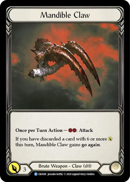 Mandible Claw — Crucible of War — Cold Foil