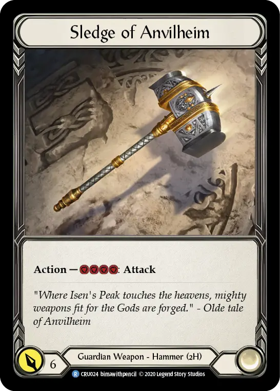 Sledge of Anvilheim — Crucible of War — Cold Foil