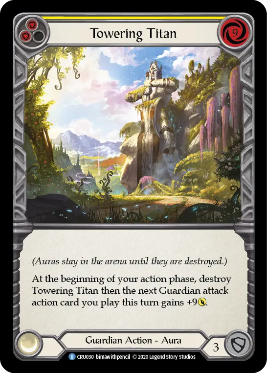 Towering Titan — Crucible of War — Rainbow Foil