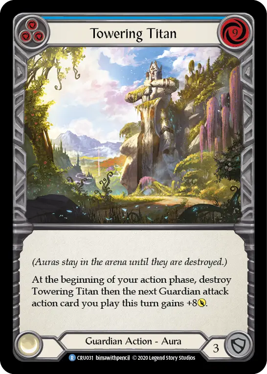 Towering Titan — Crucible of War — Rainbow Foil