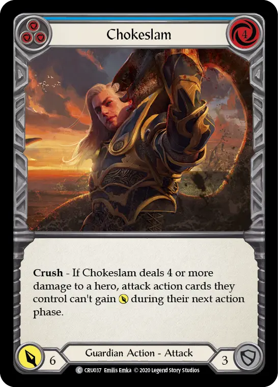 Chokeslam — Crucible of War — Rainbow Foil
