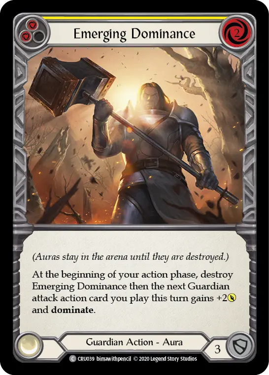 Emerging Dominance — Crucible of War — Rainbow Foil
