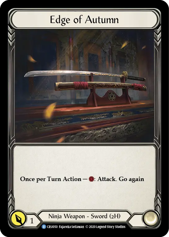 Edge of Autumn — Crucible of War — Cold Foil