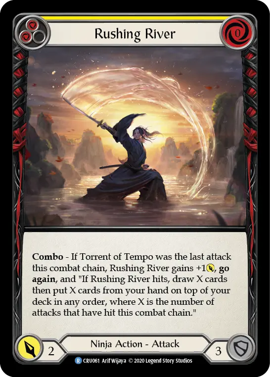Rushing River — Crucible of War — Rainbow Foil