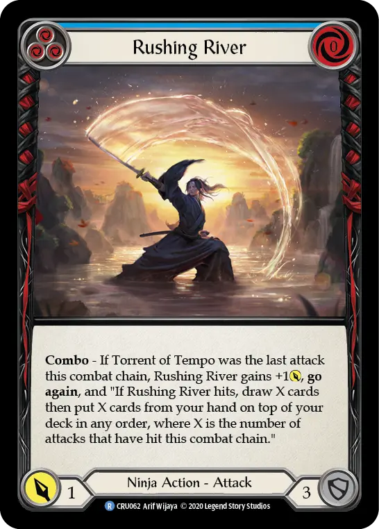 Rushing River — Crucible of War — Rainbow Foil