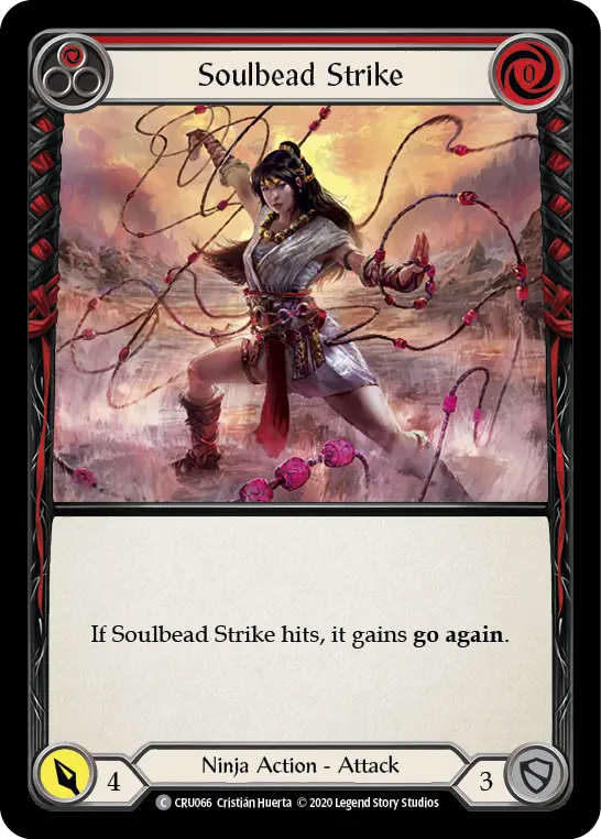 Soulbead Strike — Crucible of War — Rainbow Foil