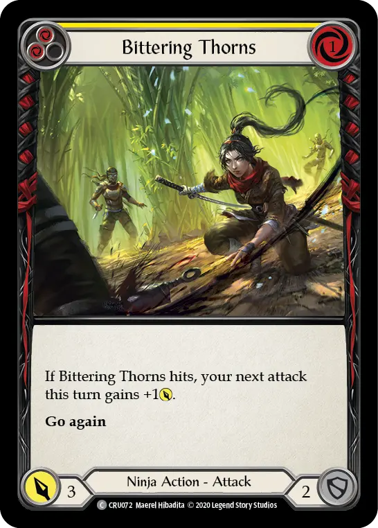 Bittering Thorns — Crucible of War — Rainbow Foil