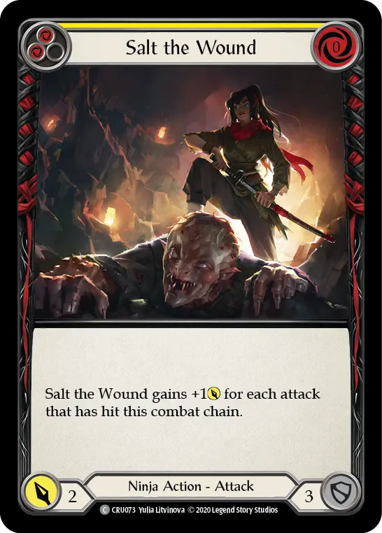 Salt the Wound — Crucible of War — Rainbow Foil