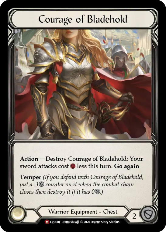 Courage of Bladehold — Crucible of War — Cold Foil