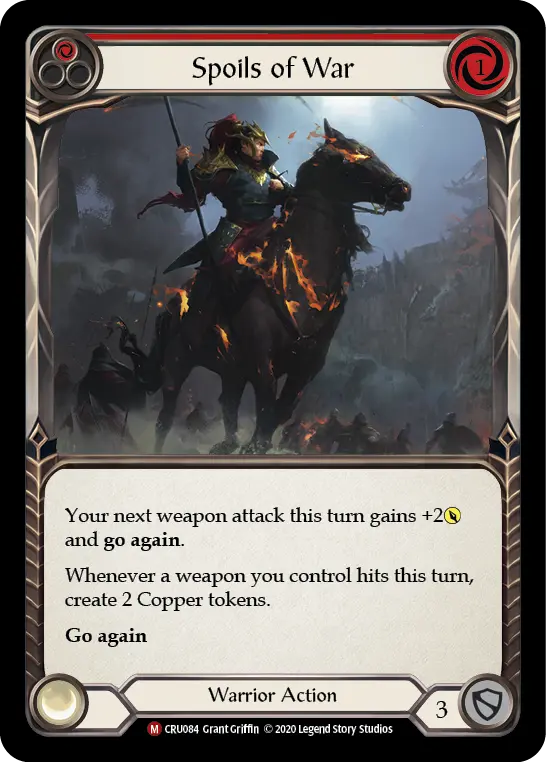 Spoils of War — Crucible of War — Rainbow Foil