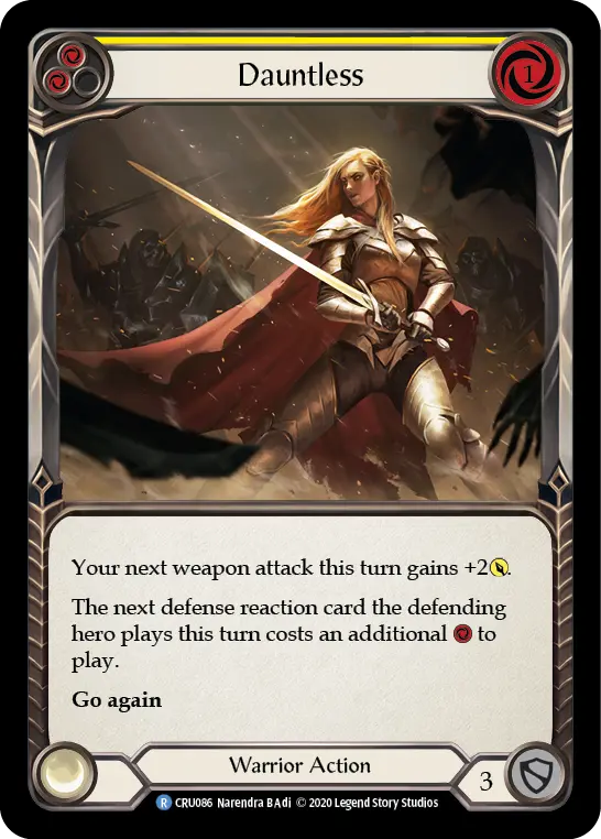 Dauntless — Crucible of War — Rainbow Foil