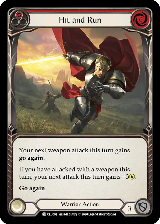 Hit and Run — Crucible of War — Rainbow Foil