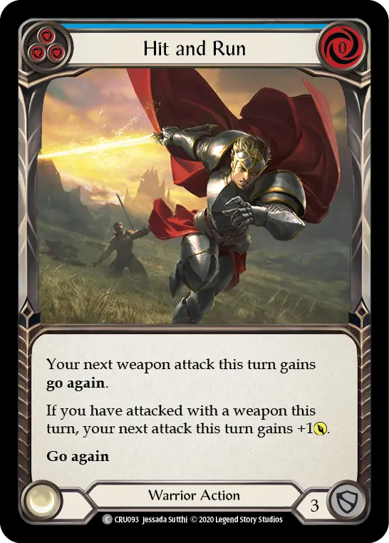 Hit and Run — Crucible of War — Rainbow Foil