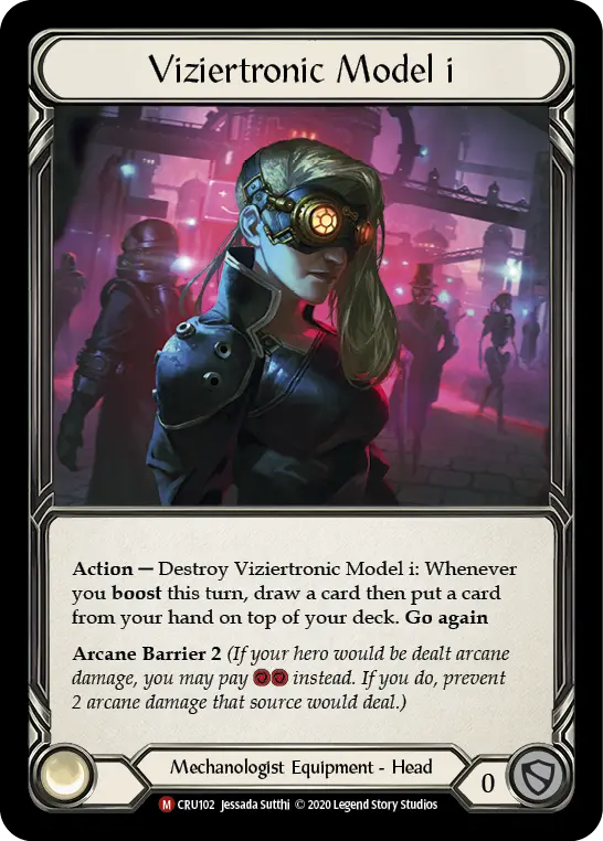 Viziertronic Model i — Crucible of War — Cold Foil