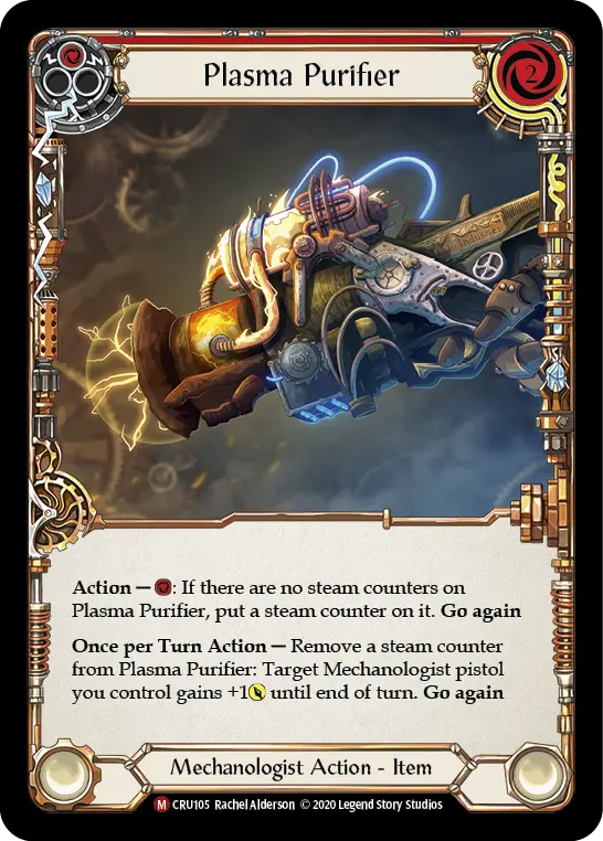 Plasma Purifier — Crucible of War — Rainbow Foil