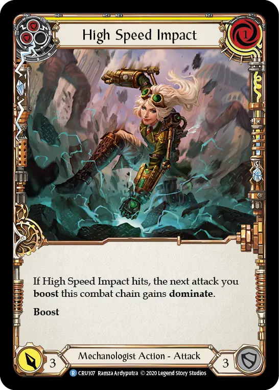 High Speed Impact — Crucible of War — Rainbow Foil