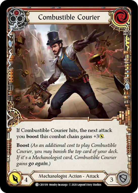 Combustible Courier