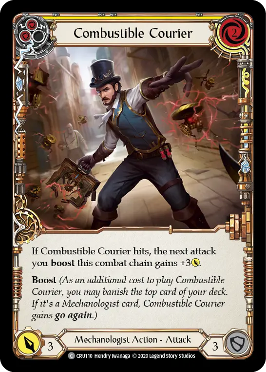 Combustible Courier