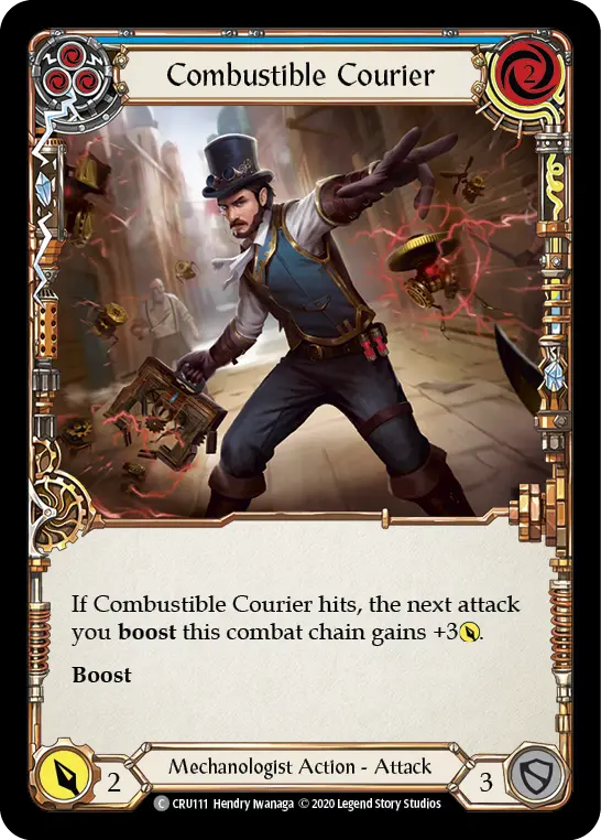 Combustible Courier — Crucible of War — Rainbow Foil