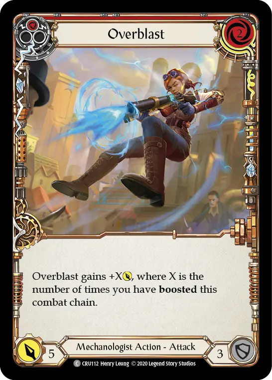 Overblast — Crucible of War — Rainbow Foil