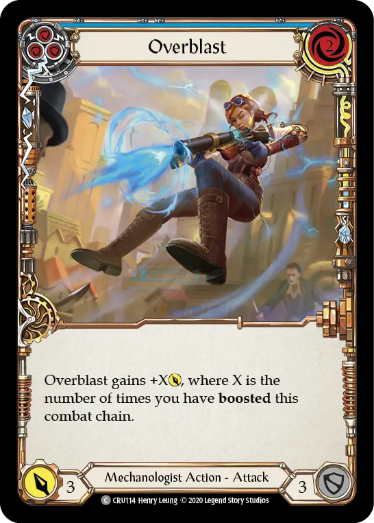 Overblast — Crucible of War — Rainbow Foil