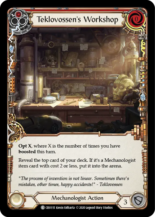 Teklovossen's Workshop — Crucible of War — Rainbow Foil