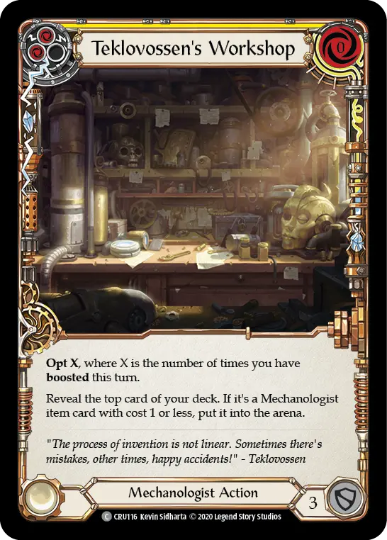 Teklovossen's Workshop — Crucible of War — Rainbow Foil
