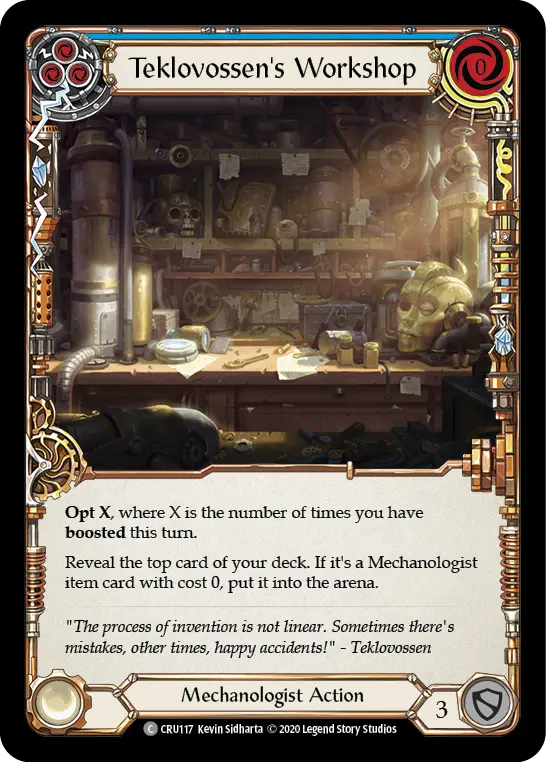 Teklovossen's Workshop — Crucible of War — Rainbow Foil