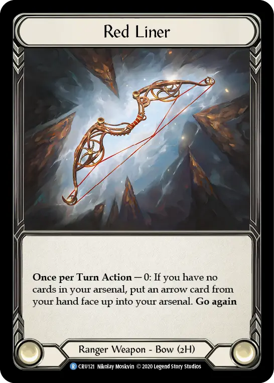 Red Liner — Crucible of War — Cold Foil