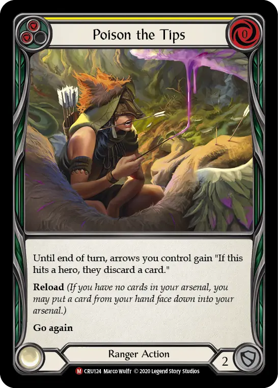 Poison the Tips — Crucible of War — Rainbow Foil