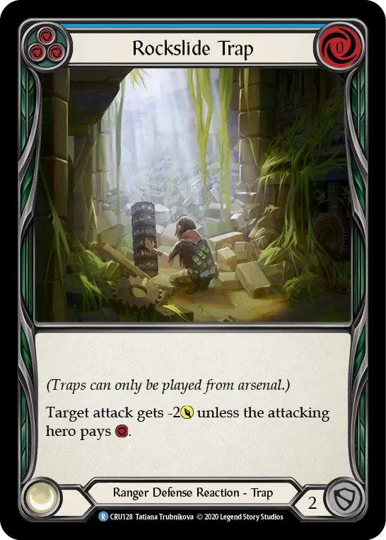 Rockslide Trap — Crucible of War — Rainbow Foil