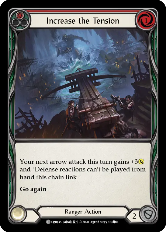 Increase the Tension — Crucible of War — Rainbow Foil