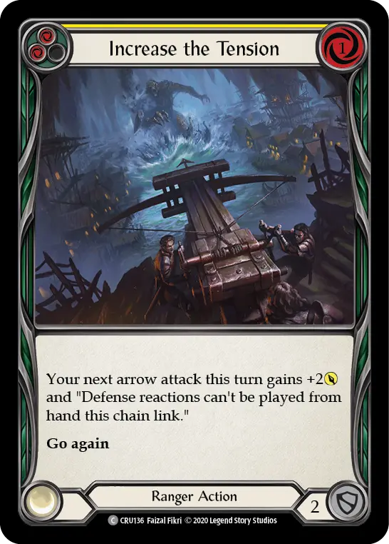 Increase the Tension — Crucible of War — Rainbow Foil