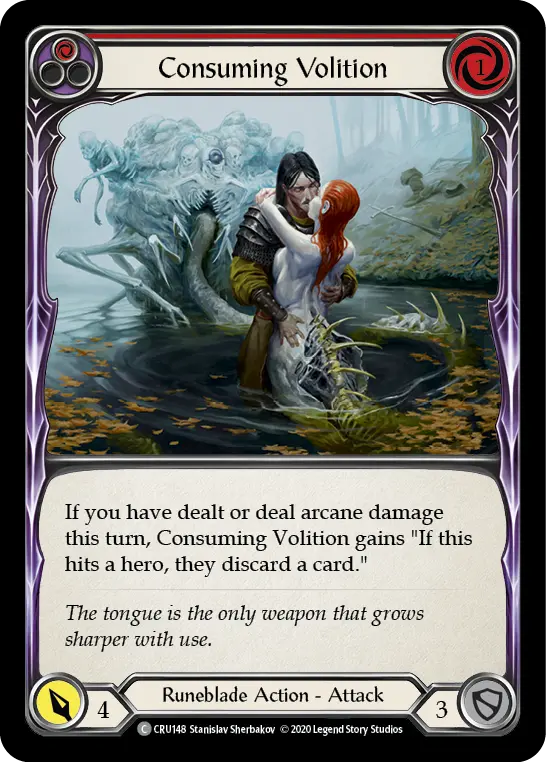 Consuming Volition — Crucible of War — Rainbow Foil