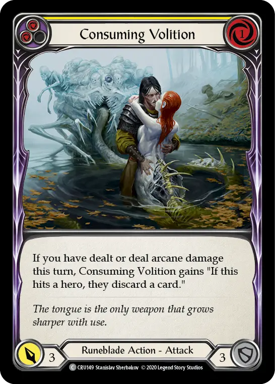 Consuming Volition — Crucible of War — Rainbow Foil
