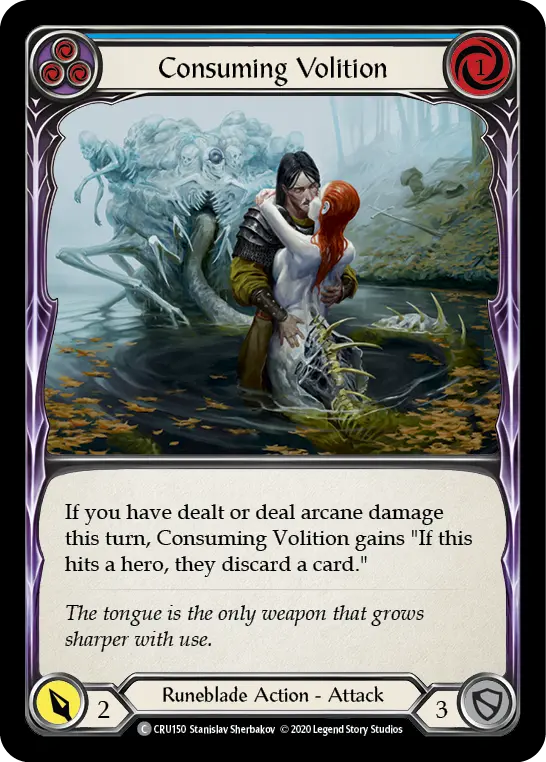 Consuming Volition — Crucible of War — Rainbow Foil