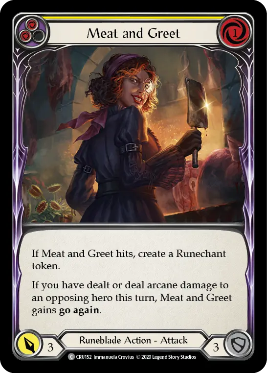 Meat and Greet — Crucible of War — Rainbow Foil