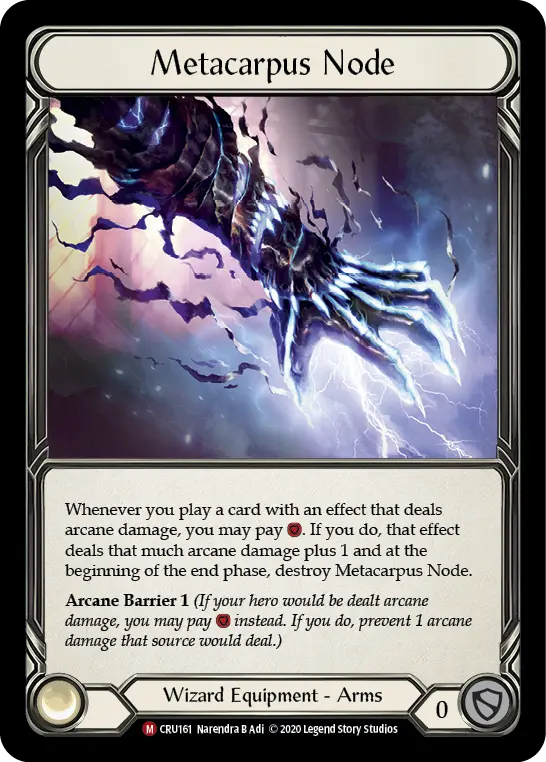 Metacarpus Node — Crucible of War — Cold Foil