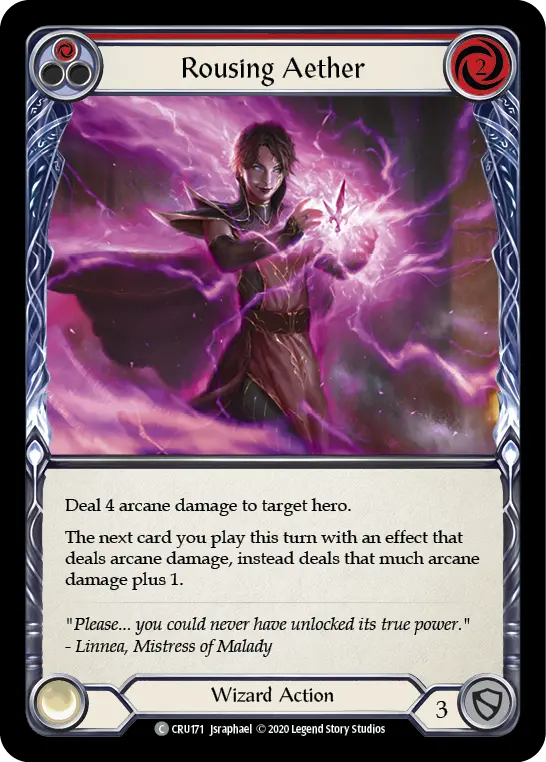 Rousing Aether — Crucible of War — Rainbow Foil