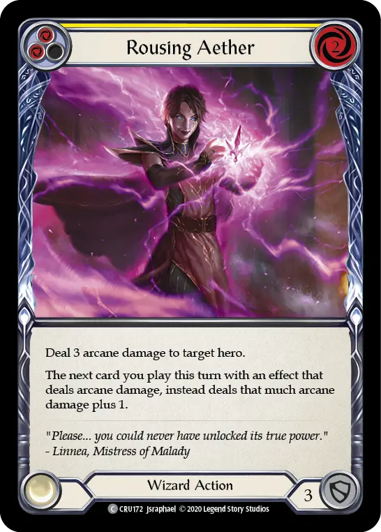 Rousing Aether — Crucible of War — Rainbow Foil