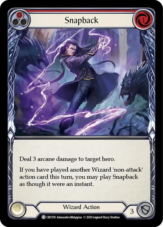 Snapback — Crucible of War — Rainbow Foil