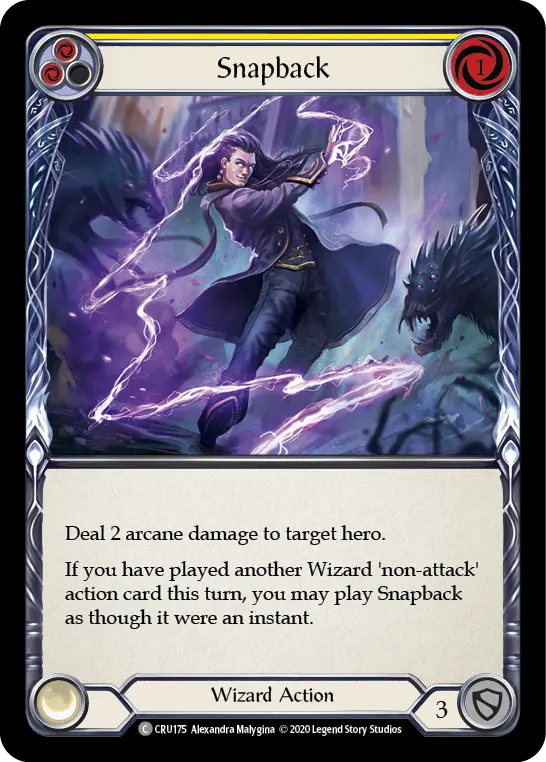 Snapback — Crucible of War — Rainbow Foil