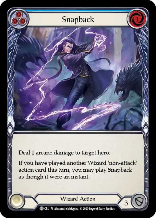 Snapback — Crucible of War — Rainbow Foil