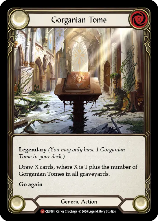 Gorganian Tome — Crucible of War — Rainbow Foil