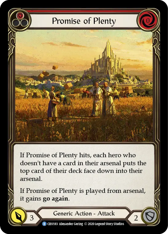 Promise of Plenty — Crucible of War — Rainbow Foil